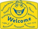 Multi-Language Welcome Board (supply only with fixings) playground marking/equipment photo - Nursery and Reception, Primary, Wallboards and Banners, Educational