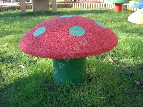 Photo of playground marking/equipment - Mushroom Seat | Nursery and Reception / Primary schools / Seating and Shading