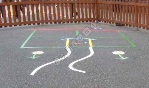 Photo of playground marking/equipment - Play House | Nursery and Reception / Markings