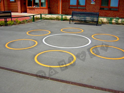 Photo of playground marking/equipment - Ringang | School playground markings / Primary schools / Exercise Related / Team Games