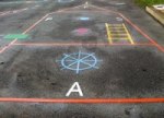 Ship Ahoy playground marking/equipment photo - Markings, Primary