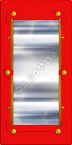Silly Mirror Board (supply only with fixings) playground marking/equipment photo - Nursery and Reception, Primary, Wallboards and Banners, Mirror