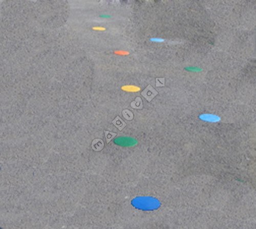 Photo of playground marking/equipment - Stepping Stones - Set of 12 Circles | Nursery and Reception / School playground markings / Primary schools