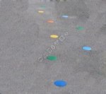 Stepping Stones - Set of 12 Circles playground marking/equipment photo - Nursery and Reception, Markings, Primary