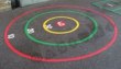 Thumbnail photo of playground marking/equipment - Target Bullseye