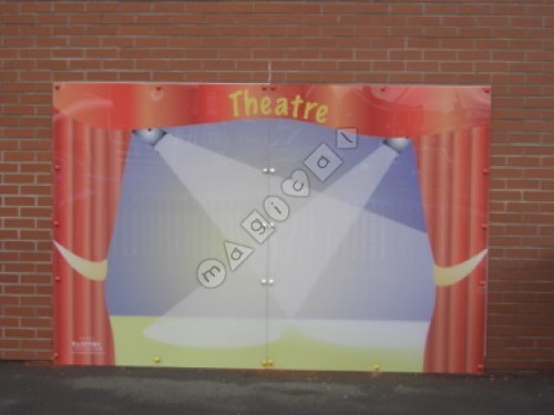 Photo of playground marking/equipment - Theatre Backdrop | Nursery and Reception / Music and Performing Arts / Primary schools / Wallboards and Banners