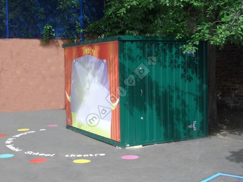 Photo of playground marking/equipment - Theatre Marking - 3m | Nursery and Reception / School playground markings / Music and Performing Arts / Primary schools