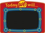 Today We Will... Wallboard playground marking/equipment photo - Primary, Wallboards and Banners