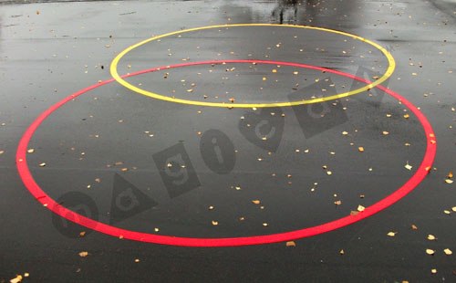 Photo of playground marking/equipment - Venn Diagram | Nursery and Reception / School playground markings / Primary schools / Skill Related