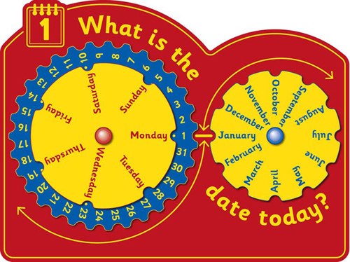 Photo of playground marking/equipment - What is the Date Wallboard - 19mm | Nursery and Reception / Primary schools / Wallboards and Banners / Educational